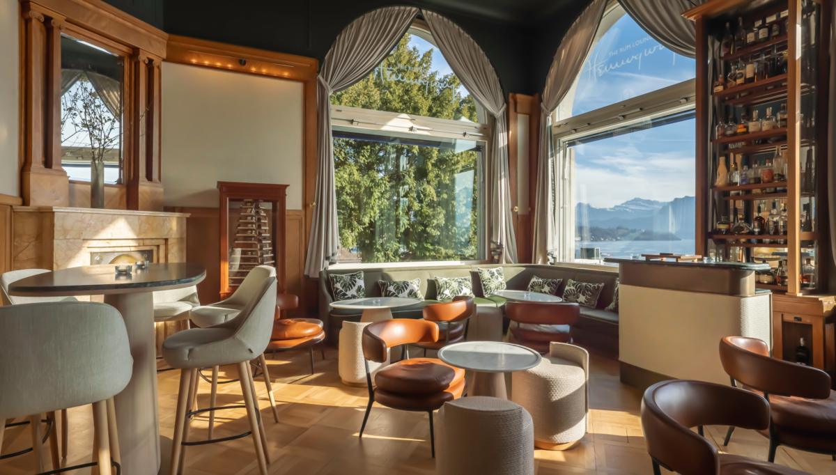Hemingway Rum Lounge hotel montana luzern