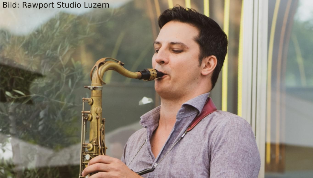 Saxophonist Urs Stucki